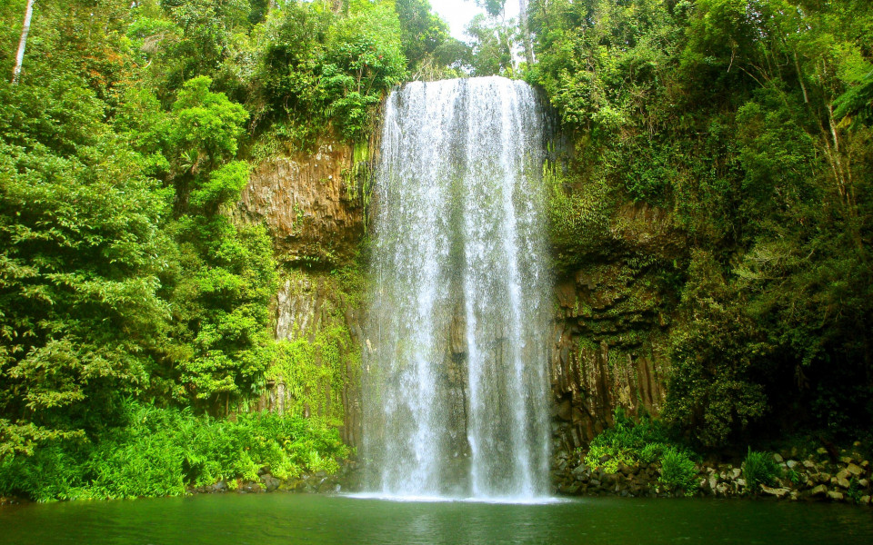 Wasserfall auf La R&eacute;union